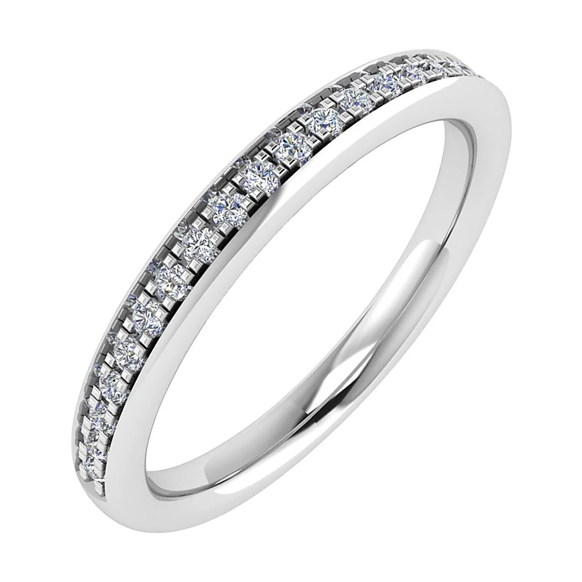 Channel Set Diamond Eternity Ring