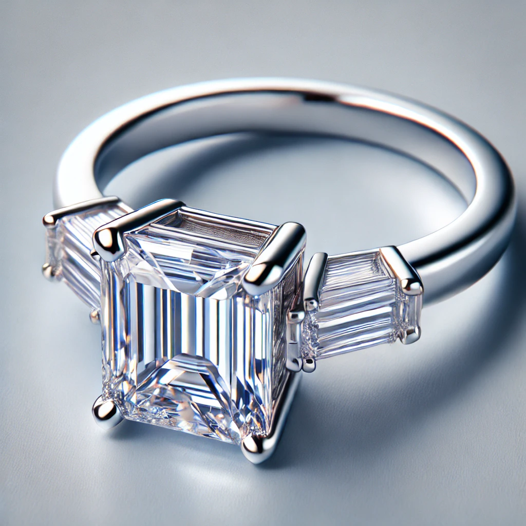 Modern Grace Diamond Ring