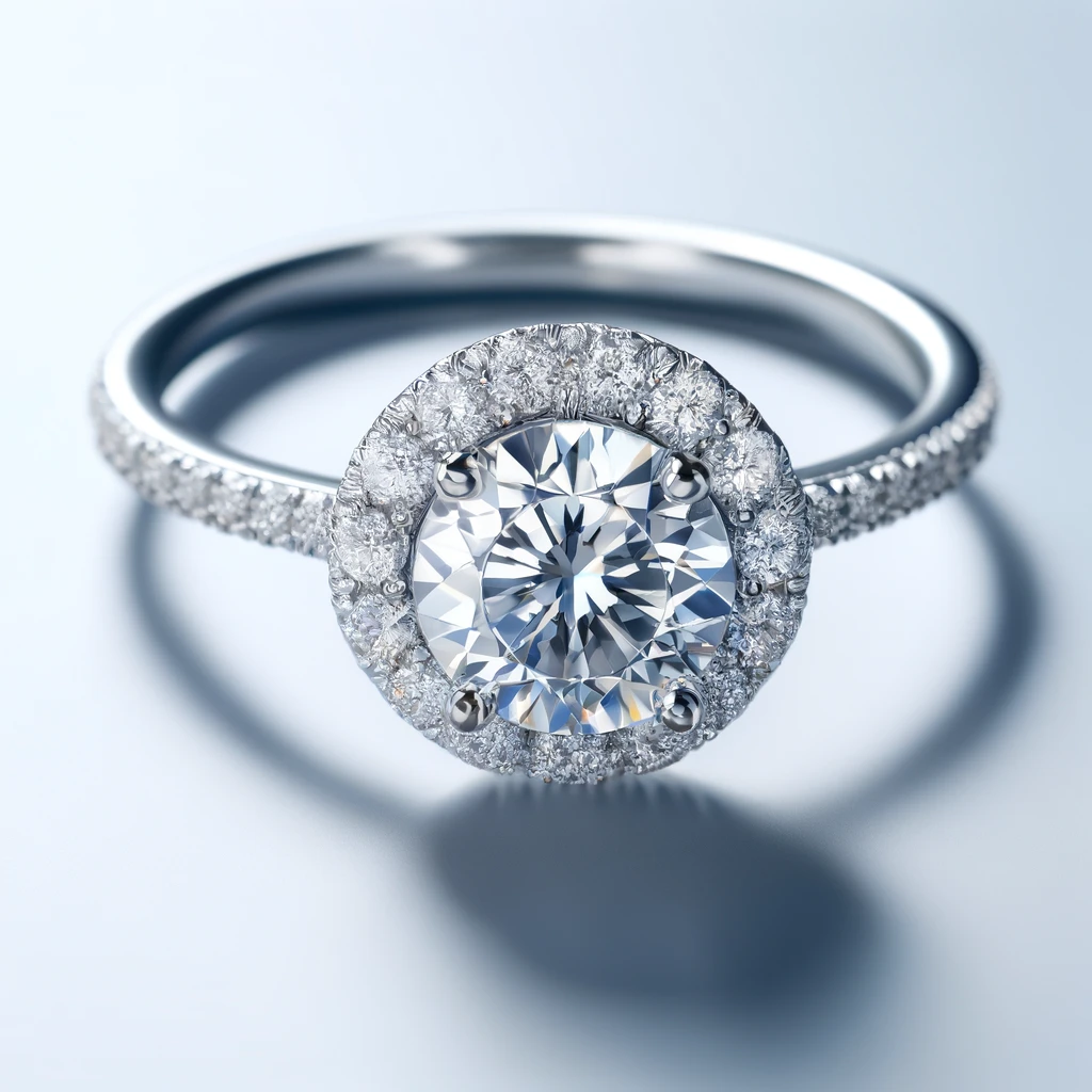 Opulent Radiance Diamond Ring