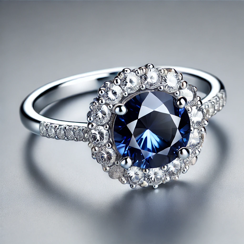 Elegant Sapphire Ring